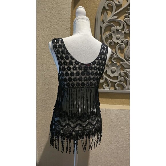 Vintage 90's Y2K Say What? Festival Grunge S Whimsigoth Vamp Witchy - Picture 6 of 6